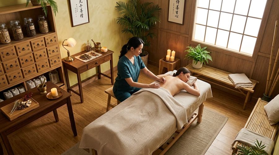 Professional TCM treatment at Aimin Clinic Singapore